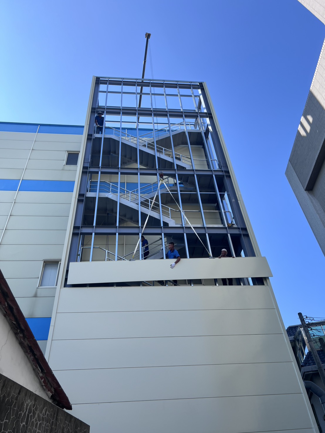 桃園逃生梯安裝工程