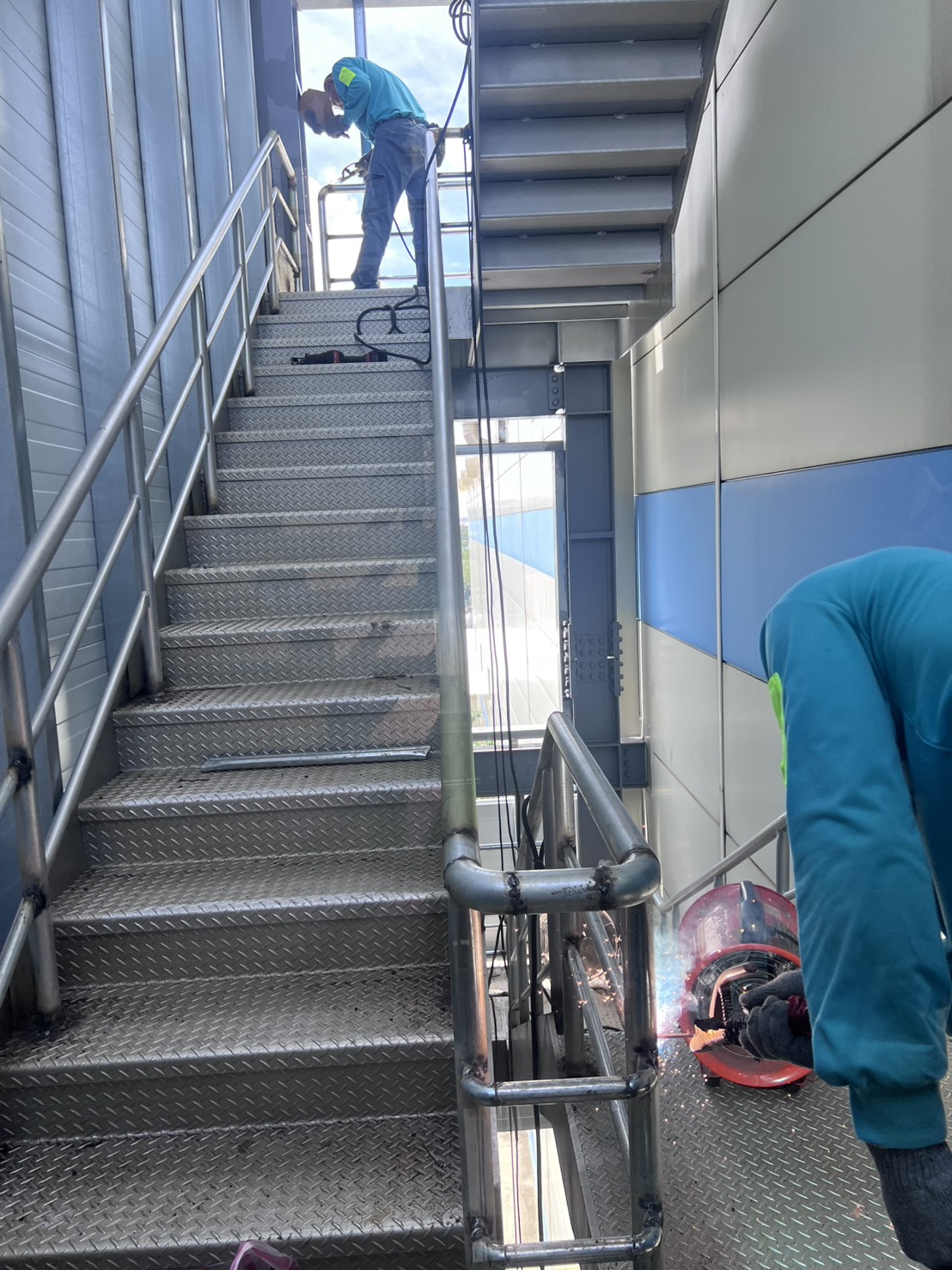 桃園逃生梯安裝工程