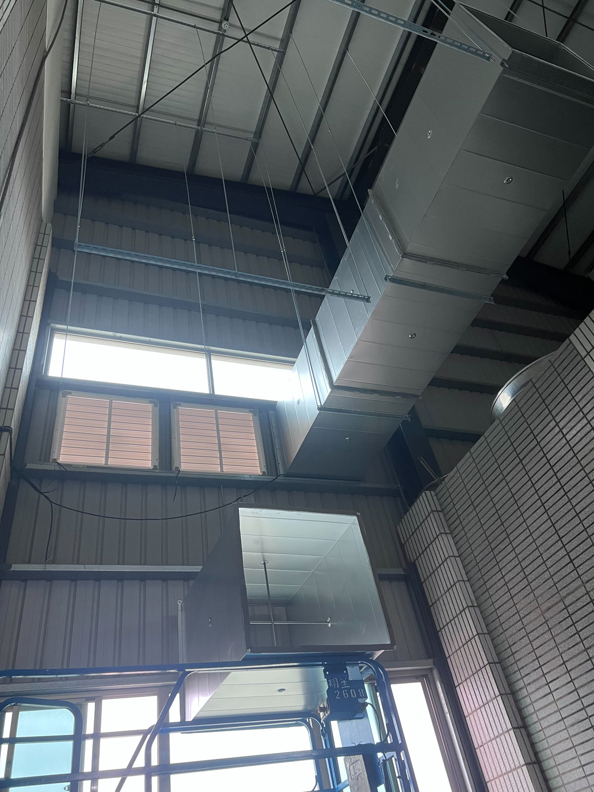 桃園吊掛風管安裝工程