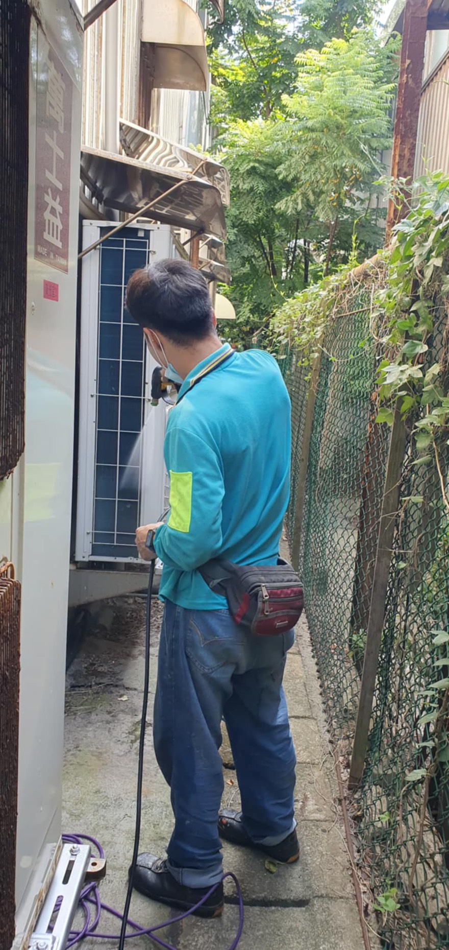 桃園冷氣室外機清洗保養